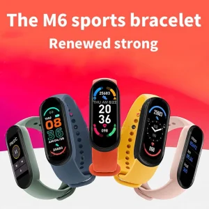 ساعة M6 الذكية: رفيقك الرياضي والأنيق! ⌚✨